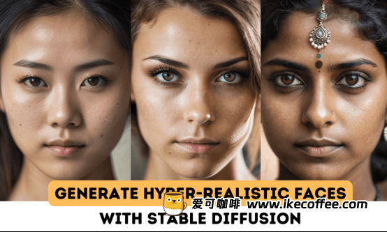 使用Stable Diffusion生成超逼真人脸的三条途径插图